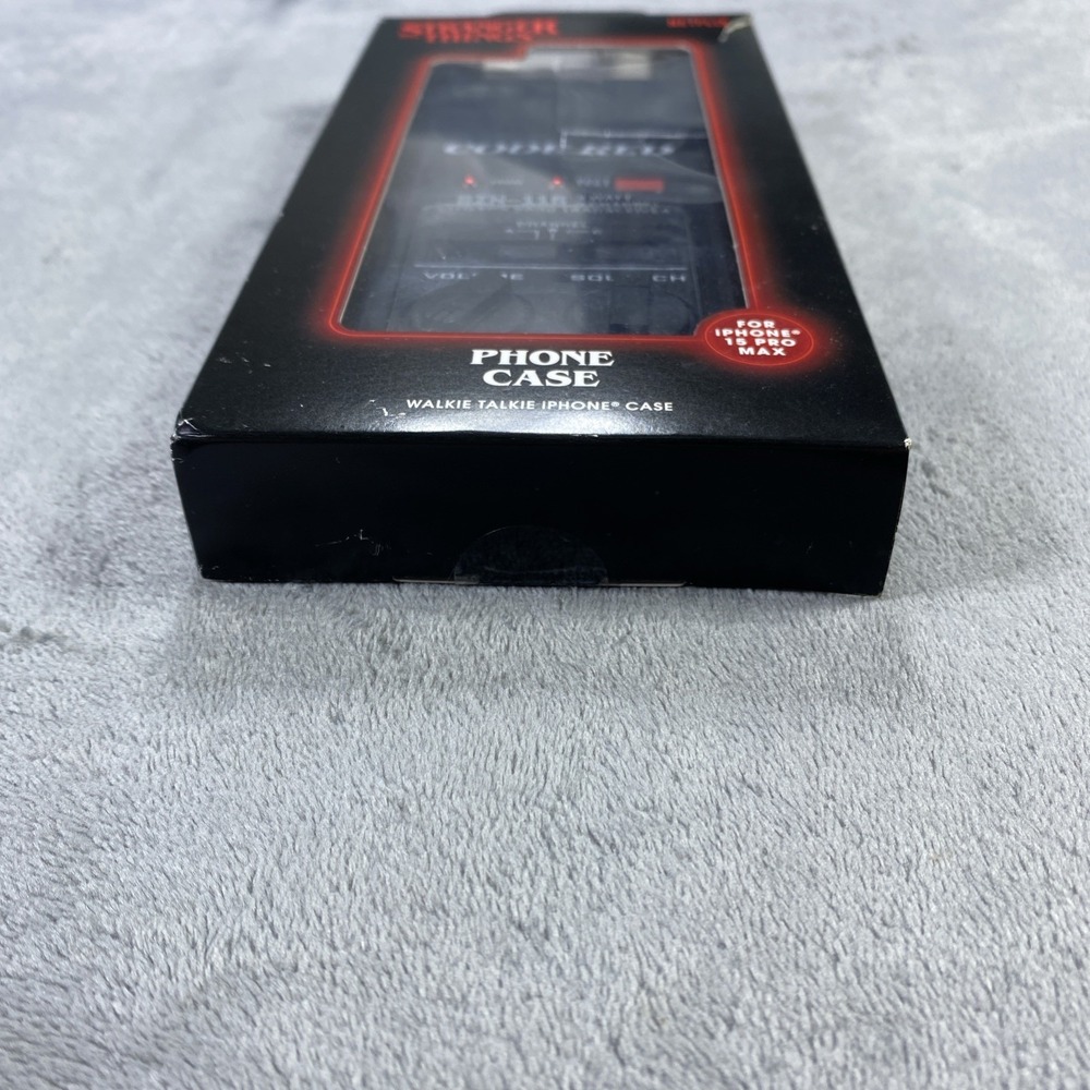 Stranger Things iPhone Phone Case CODE RED Walkie Talkie iPhone 15 Pro Max READ - Picture 3 of 11